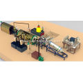 None-stop waste pyrolysis plant